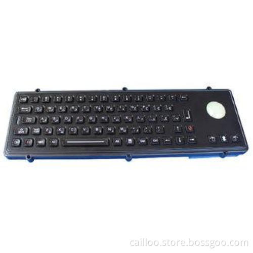 71keys Scrachproof Vandalproof Mechanical Trackball Black M